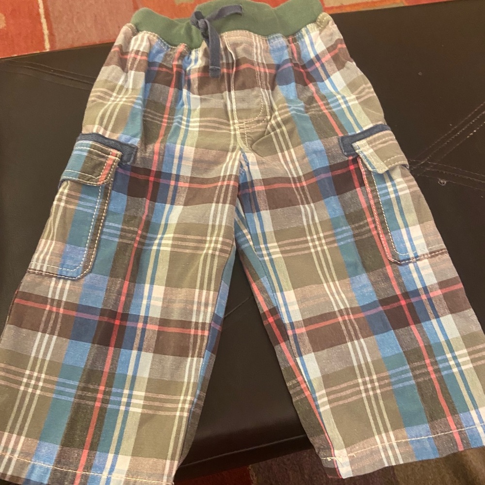 Baby Boden plaid pants 18-24 months
